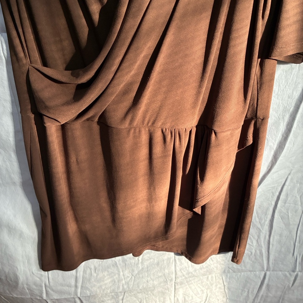 Randolph Duke Chocolate Brown Women's Blouse